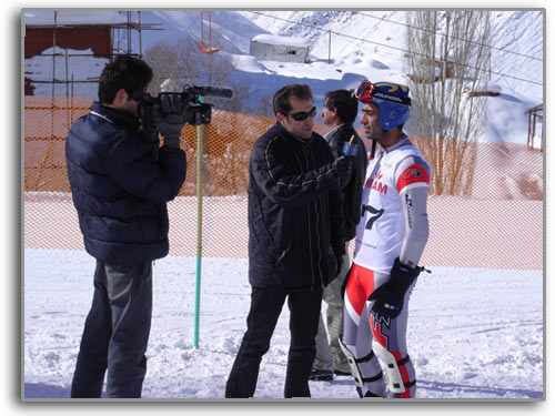 interview in shemshak, IRAN